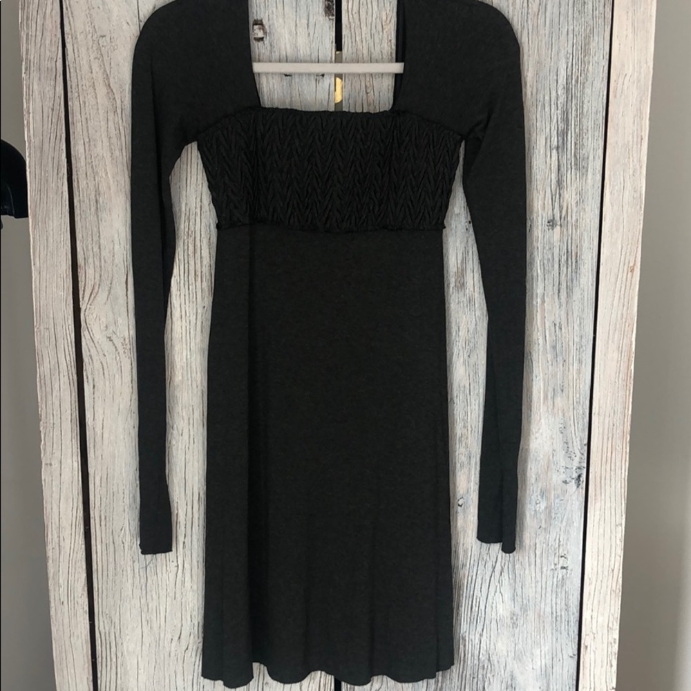 Bailey 44 gray long sleeve dress